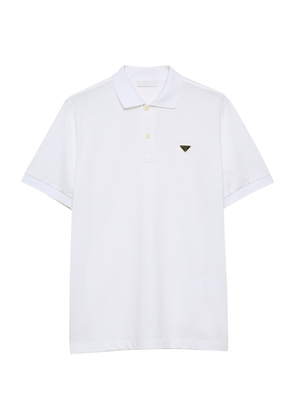Prada Cotton Piqué Polo Shirt