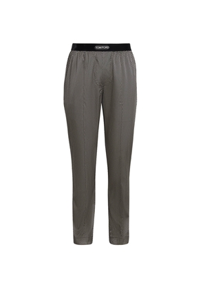 Tom Ford Stretch-Silk Polka-Dot Pyjama Bottoms