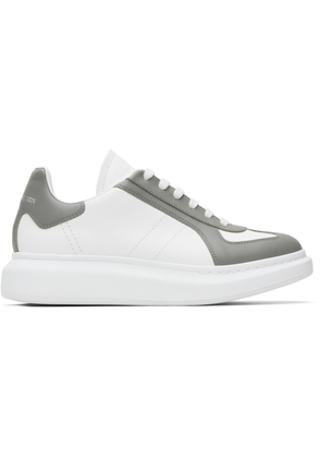 McQueen White & Gray Oversized Retro Sneakers
