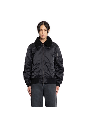 Nylon Shearling Jacket