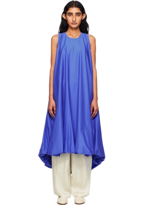 Cordera Blue Balloon Midi Dress