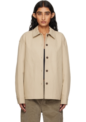 Studio Nicholson Beige Harron Jacket