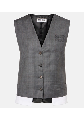 Miu Miu Virgin wool vest