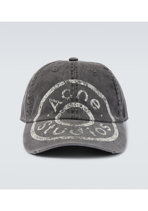 Acne Studios Logo cotton baseball cap