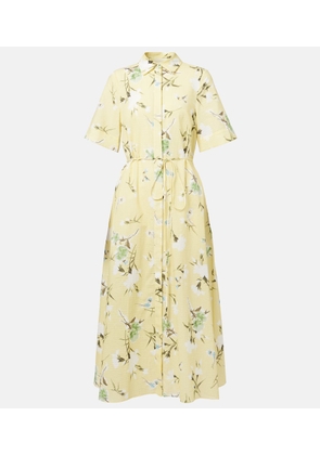 Erdem Floral cotton shirt dress