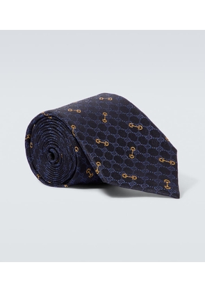 Gucci Horsebit silk tie