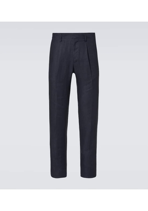 Lardini Linen straight pants