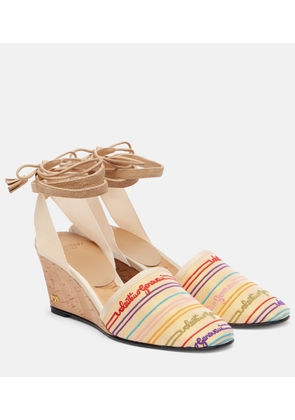 Valentino Garavani La Cruisette 75 espadrille wedges