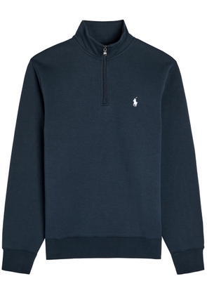 Polo Ralph Lauren Half-zip Jersey Sweatshirt - Navy - Xxl