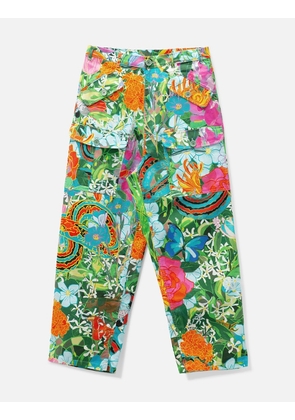 Camo Print Cargo Pants