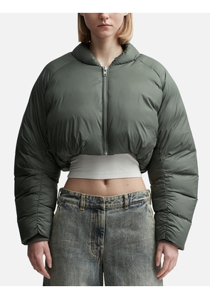 CROPPED PILLOW BOMBER