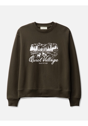 Quiet Village Crewneck Sweatshirt