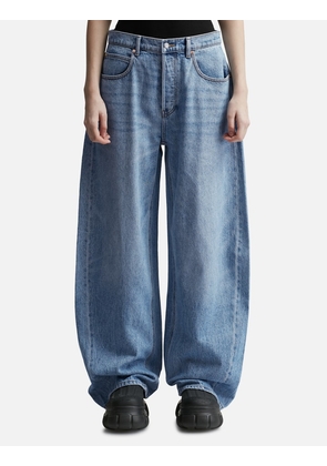 Oversized Low Rise Jean In Recycled Denim