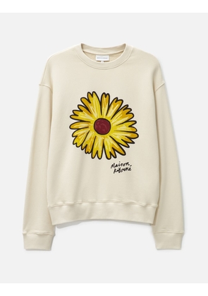 FLOATING FLOWER COMFORT SWEATSHIRT
