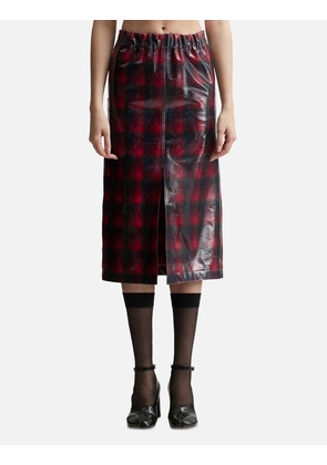 Pendleton lacquer skirt