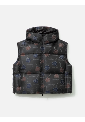 FALLING BALLOON DOWN VEST graphic by VERDY