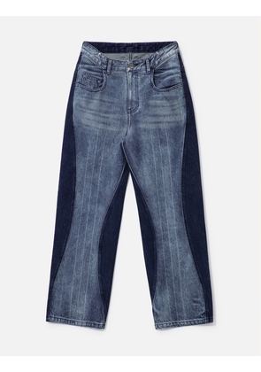 Mix Panel Jeans