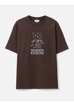 Sketched Landscape Comfort T-shirt