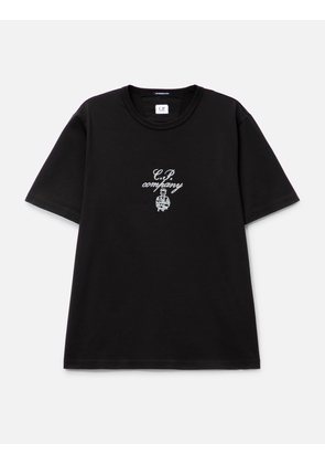 30/2 Mercerized Jersey Twisted Embroidery T-Shirt