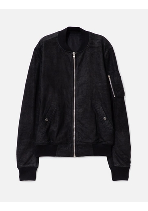 Blistered Lamb Leather Bomber