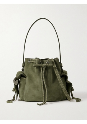 Acne Studios - Suede Bucket Bag - Green - One size
