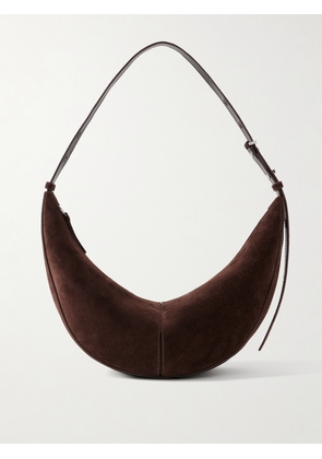 Proenza Schouler - Slide Paneled Suede Shoulder Bag - Brown - One size