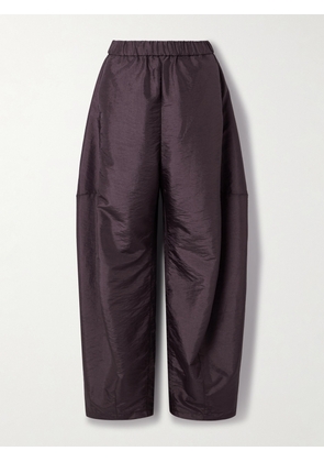 Tibi - Winslow Shell Barrel-leg Pants - Purple - xx small,x small,small,medium,large,x large