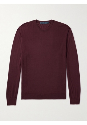 Kiton - Wool Sweater - Men - Burgundy - S