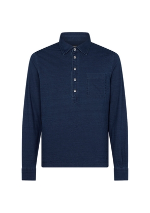 Tom Ford Cotton Washed Polo Shirt