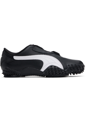PUMA Black Mostro Perforated Sneakers