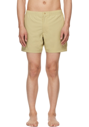Polo Ralph Lauren Beige 6-Inch Polo Prepster Swim Shorts