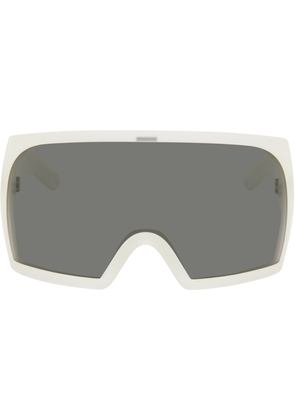 Rick Owens White Hollywood Kriester Sunglasses