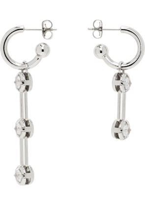 Justine Clenquet Silver Alva Earrings