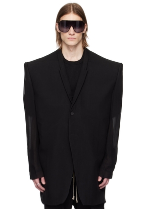 Rick Owens Black Hollywood Rick S Tatlin Blazer