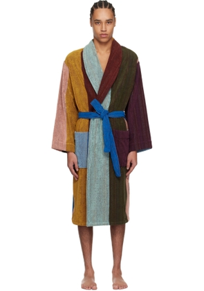 Paul Smith Multicolor Artist Stripe Robe