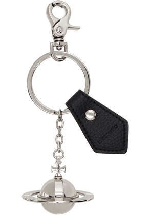 Vivienne Westwood Silver 3D Orb Keychain