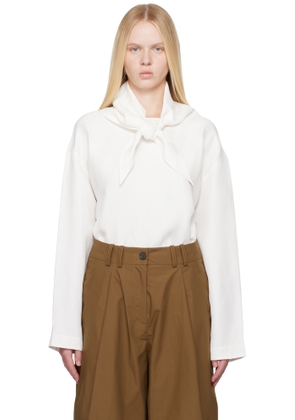 Studio Nicholson Off-White Bute Linen Blouse