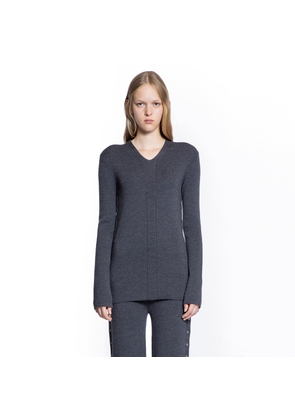 V-Neck Wool Jumper