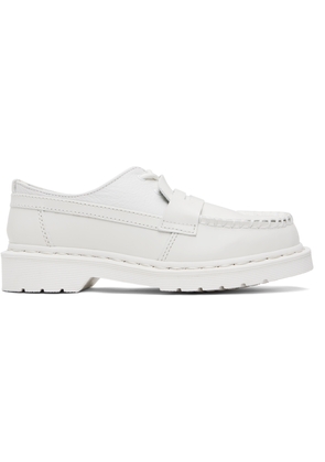 MM6 Maison Margiela White Dr. Martens Edition 1461 Penton Derbys