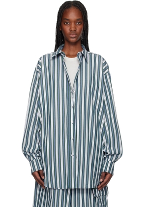REMAIN Birger Christensen Green Oversize Shirt