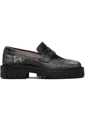 Maison Margiela Black Tabi County Loafers