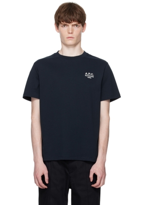 A. P.C. Navy Standard 'Rue Madame' T-shirt