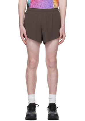 Soar Running Gray & Black Hot Weather Shorts