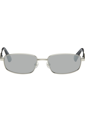 JACQUEMUS Silver 'The Sera' Sunglasses