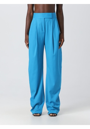 Pants THE ATTICO Woman color Gnawed Blue