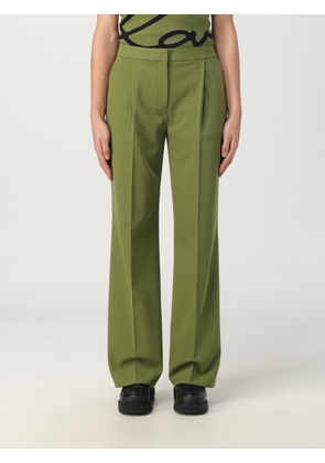 Pants KARL LAGERFELD Woman color Green