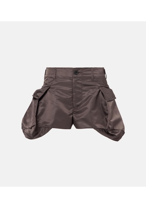 Sacai Technical twill cargo shorts