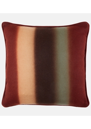 Loro Piana Striped wool and cashmere cushion
