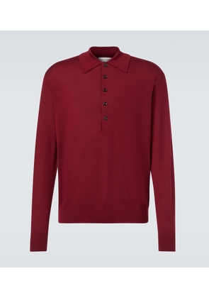 Dries Van Noten Wool polo sweater