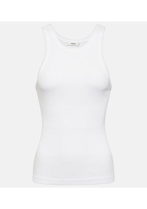 Agolde Bailey ribbed-knit tank top